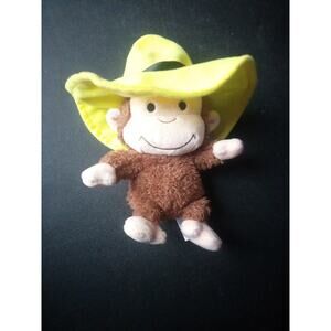 Curious George Plush Kids Preferred Cuteeze Monkey Stuffed Animal Yellow Hat